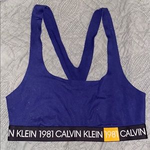 Calvin Klein Red Bralette